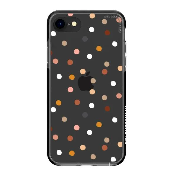 iPhone Case - Warm Tone Polka Dot