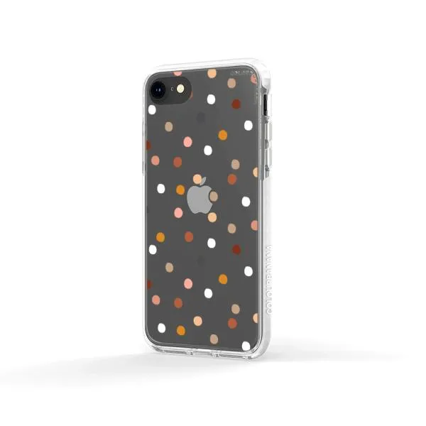 iPhone Case - Warm Tone Polka Dot