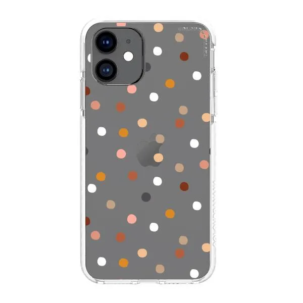 iPhone Case - Warm Tone Polka Dot