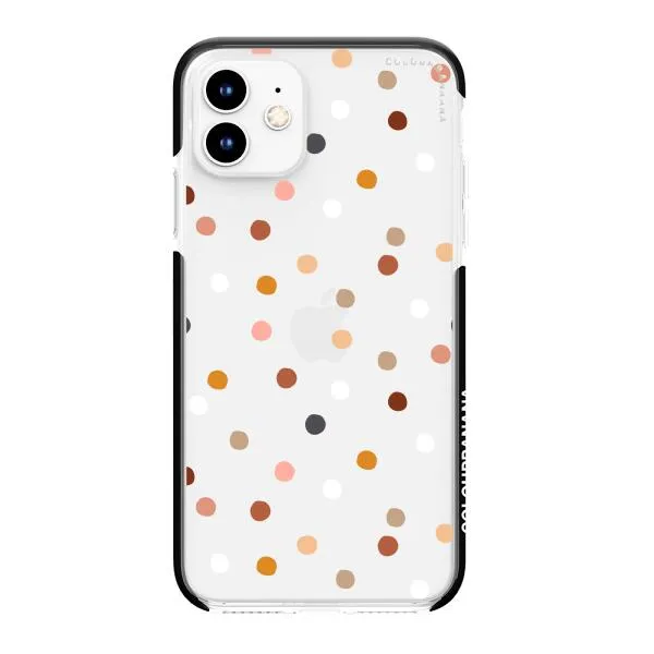 iPhone Case - Warm Tone Polka Dot