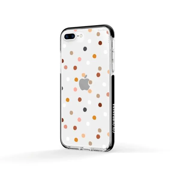 iPhone Case - Warm Tone Polka Dot