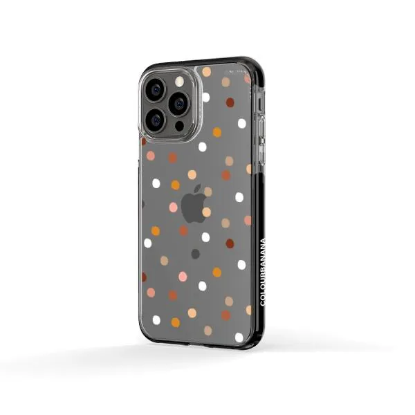 iPhone Case - Warm Tone Polka Dot