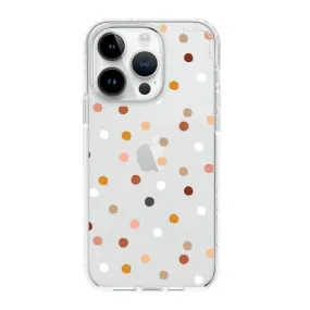 iPhone Case - Warm Tone Polka Dot