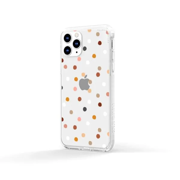 iPhone Case - Warm Tone Polka Dot