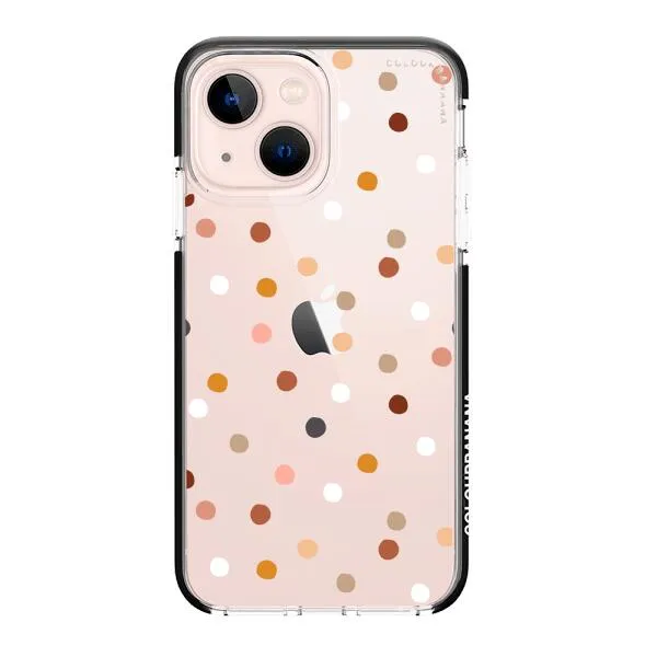 iPhone Case - Warm Tone Polka Dot