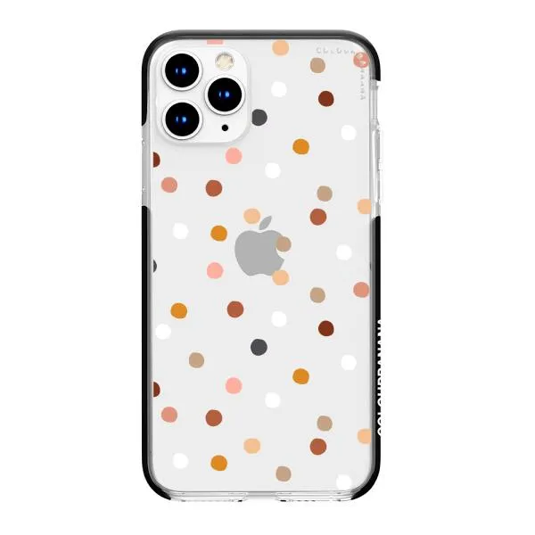 iPhone Case - Warm Tone Polka Dot