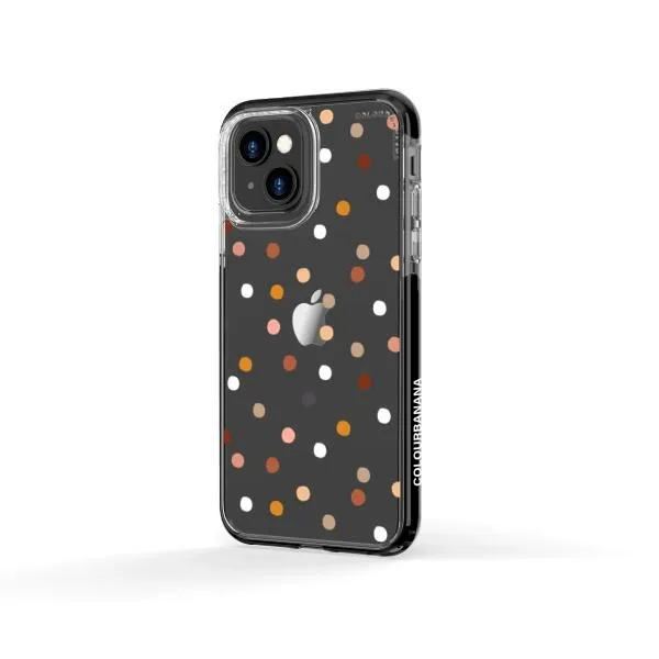 iPhone Case - Warm Tone Polka Dot