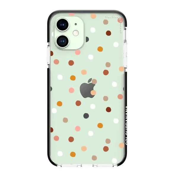 iPhone Case - Warm Tone Polka Dot