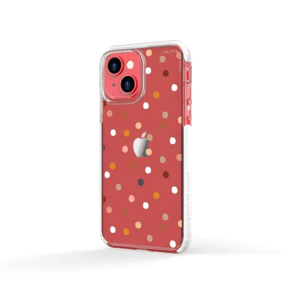 iPhone Case - Warm Tone Polka Dot