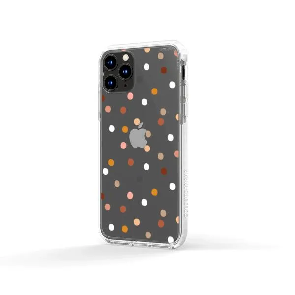 iPhone Case - Warm Tone Polka Dot