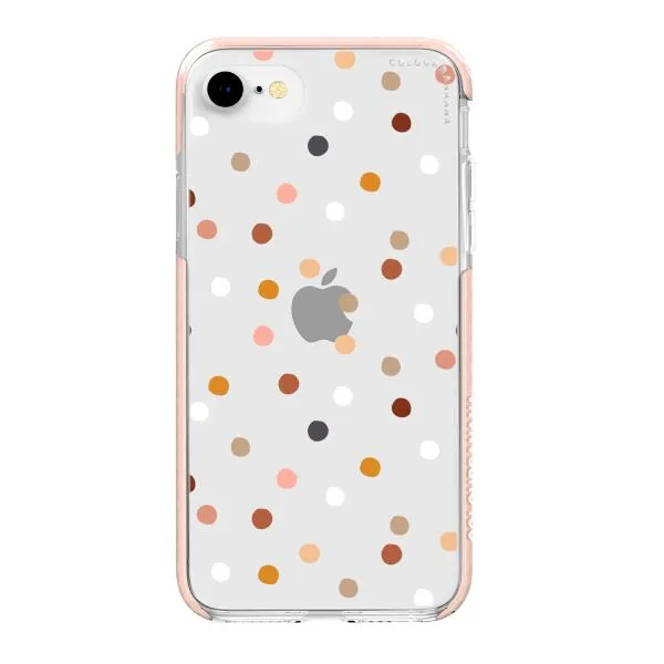 iPhone Case - Warm Tone Polka Dot