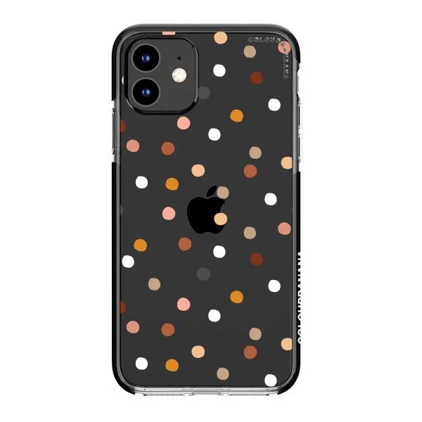 iPhone Case - Warm Tone Polka Dot