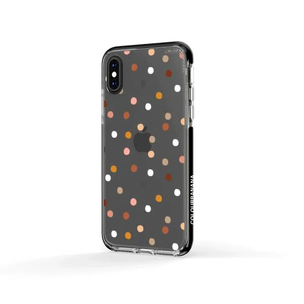 iPhone Case - Warm Tone Polka Dot