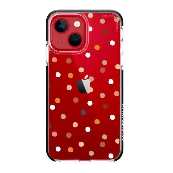 iPhone Case - Warm Tone Polka Dot