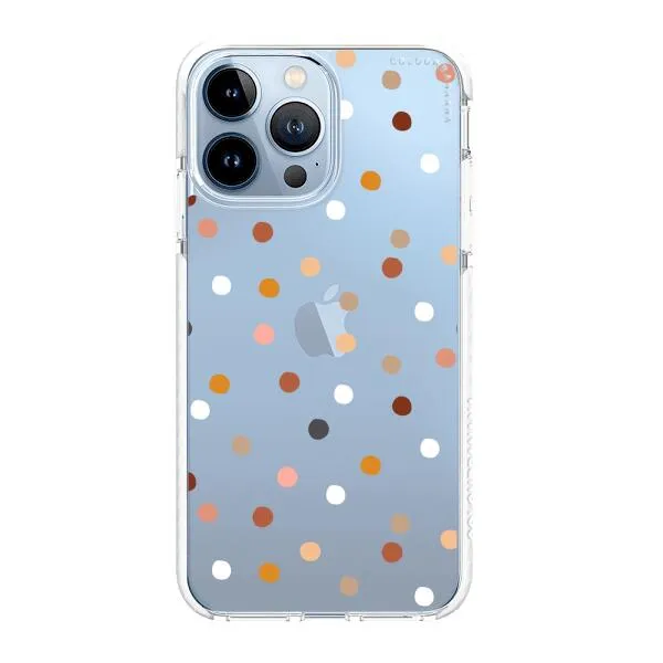 iPhone Case - Warm Tone Polka Dot