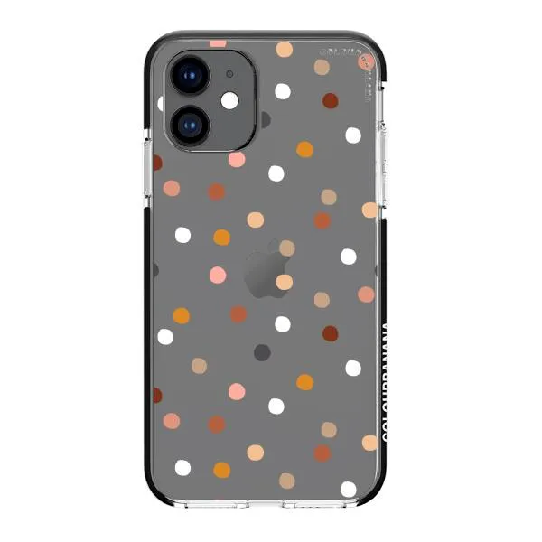 iPhone Case - Warm Tone Polka Dot