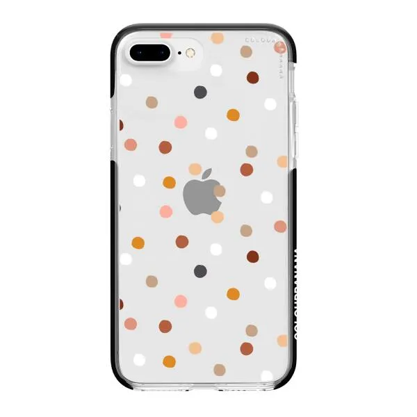 iPhone Case - Warm Tone Polka Dot