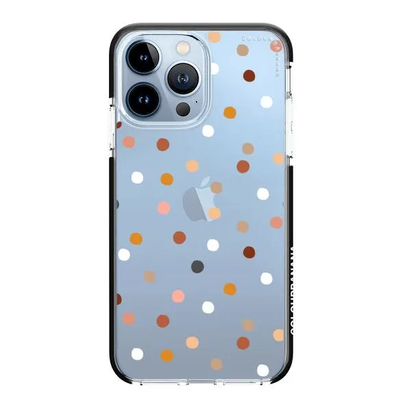 iPhone Case - Warm Tone Polka Dot