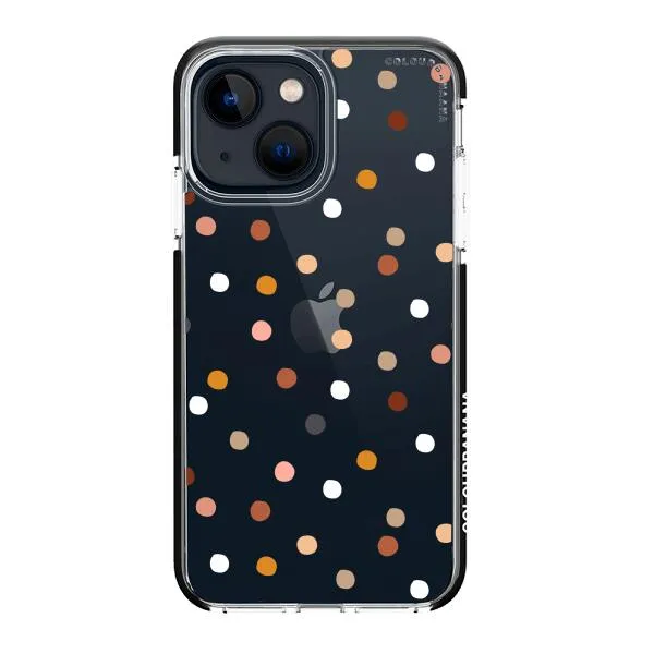 iPhone Case - Warm Tone Polka Dot