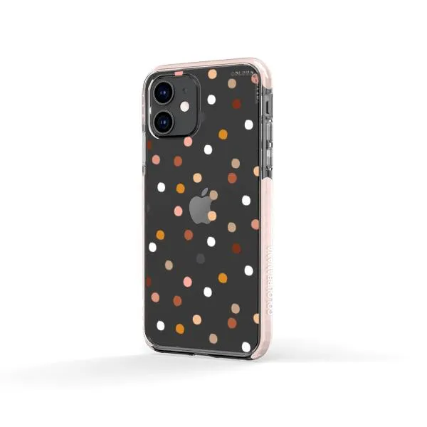 iPhone Case - Warm Tone Polka Dot