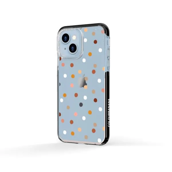 iPhone Case - Warm Tone Polka Dot