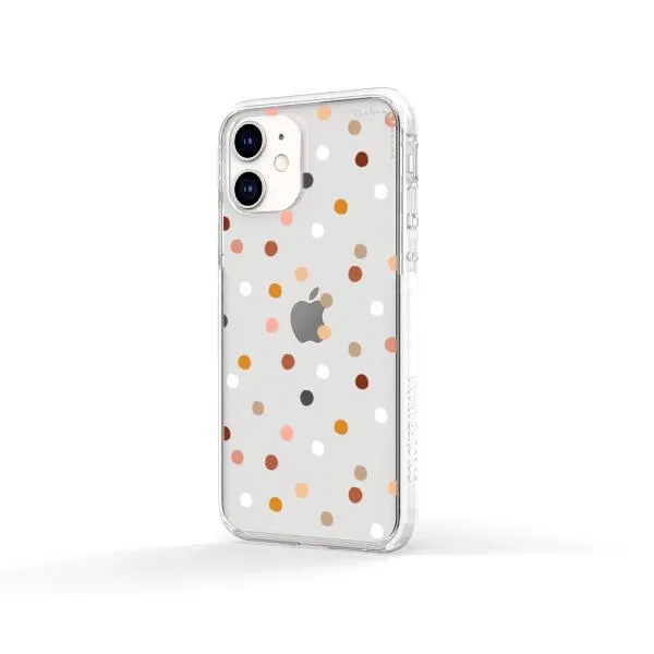 iPhone Case - Warm Tone Polka Dot