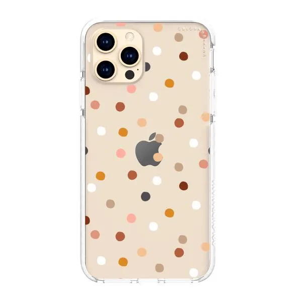 iPhone Case - Warm Tone Polka Dot