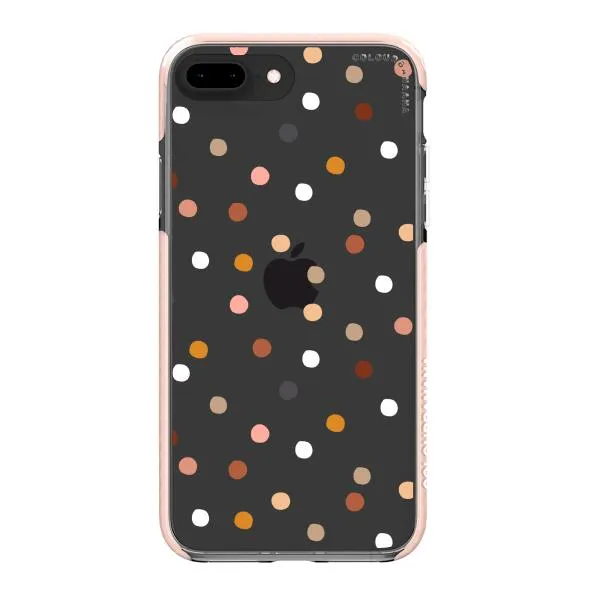 iPhone Case - Warm Tone Polka Dot