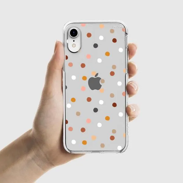 iPhone Case - Warm Tone Polka Dot