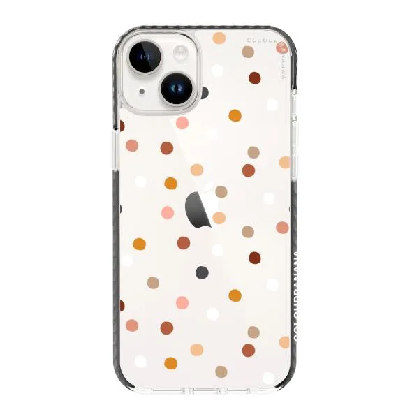 iPhone Case - Warm Tone Polka Dot