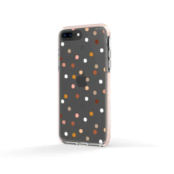 iPhone Case - Warm Tone Polka Dot