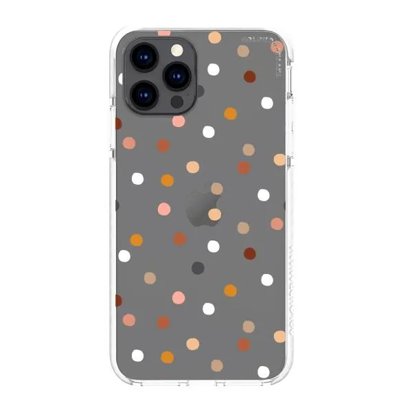 iPhone Case - Warm Tone Polka Dot