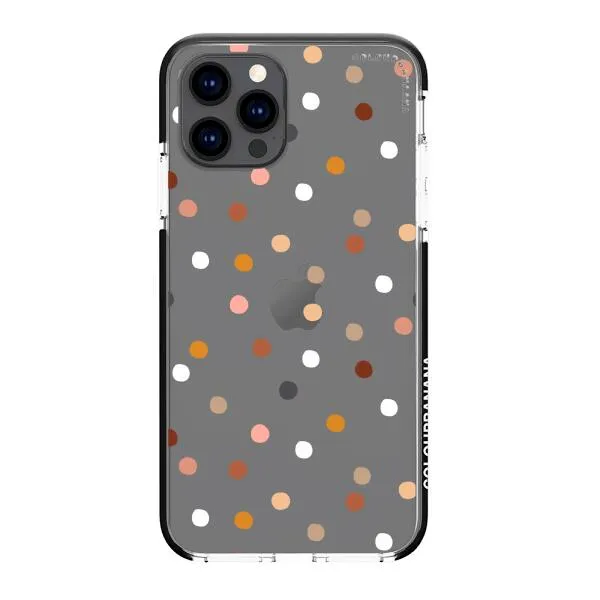 iPhone Case - Warm Tone Polka Dot