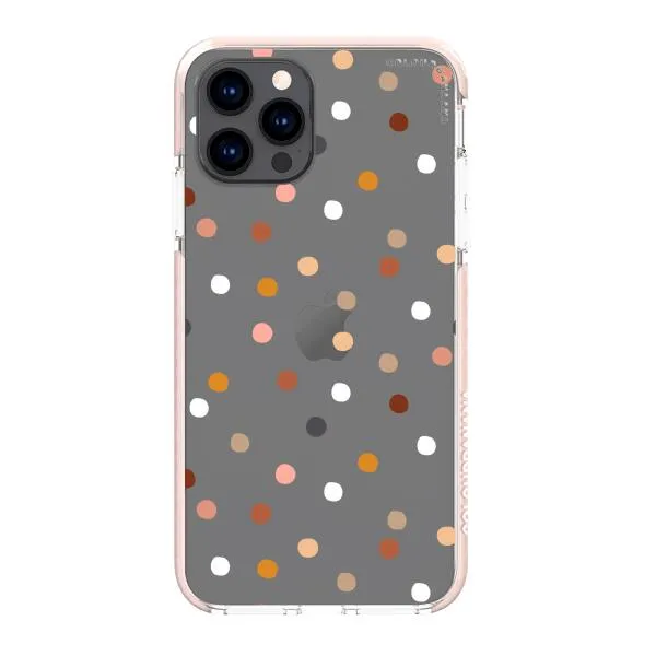 iPhone Case - Warm Tone Polka Dot