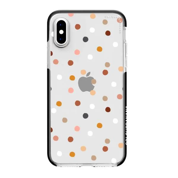 iPhone Case - Warm Tone Polka Dot