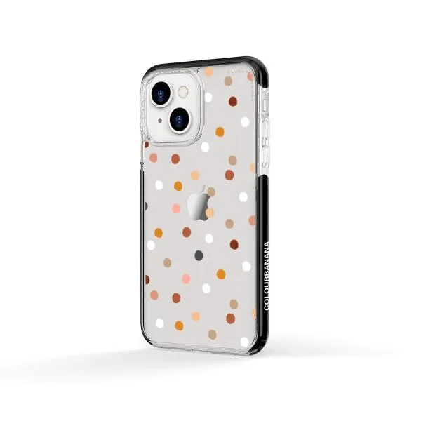 iPhone Case - Warm Tone Polka Dot