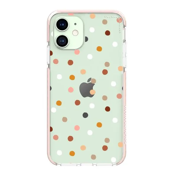 iPhone Case - Warm Tone Polka Dot