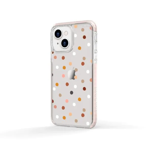 iPhone Case - Warm Tone Polka Dot