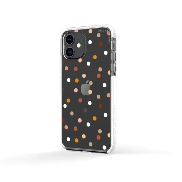 iPhone Case - Warm Tone Polka Dot