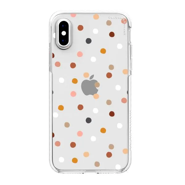 iPhone Case - Warm Tone Polka Dot