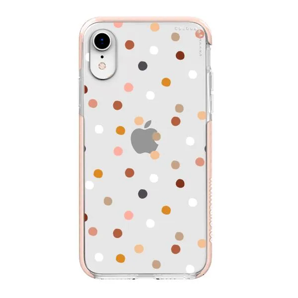 iPhone Case - Warm Tone Polka Dot