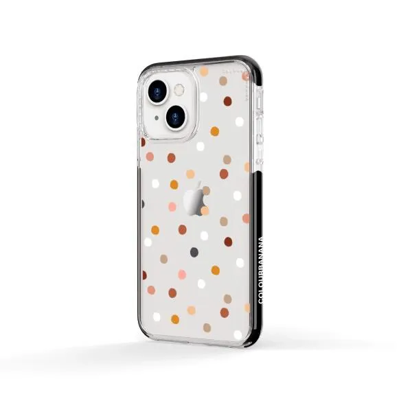 iPhone Case - Warm Tone Polka Dot