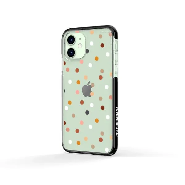 iPhone Case - Warm Tone Polka Dot