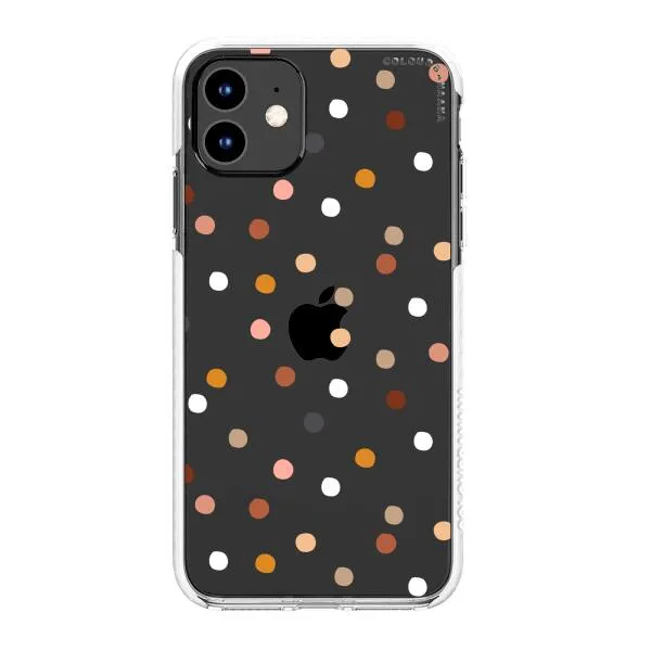 iPhone Case - Warm Tone Polka Dot