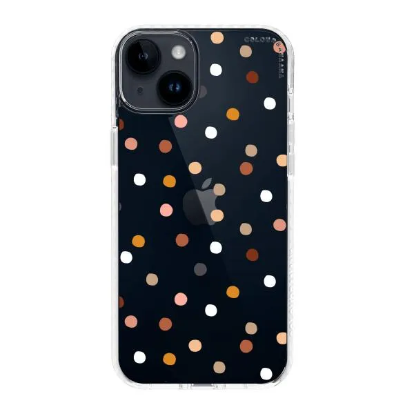 iPhone Case - Warm Tone Polka Dot