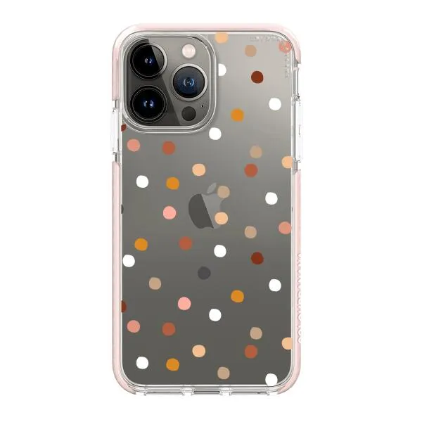 iPhone Case - Warm Tone Polka Dot