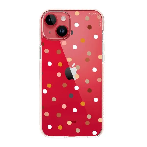 iPhone Case - Warm Tone Polka Dot