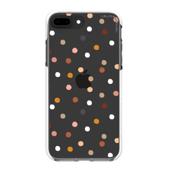 iPhone Case - Warm Tone Polka Dot