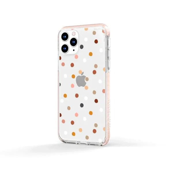 iPhone Case - Warm Tone Polka Dot