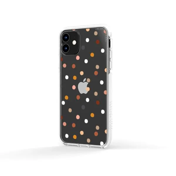 iPhone Case - Warm Tone Polka Dot